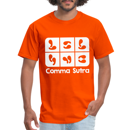 Comma Sutra T-Shirt - orange