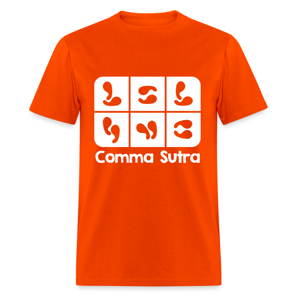 Comma Sutra T-Shirt - orange