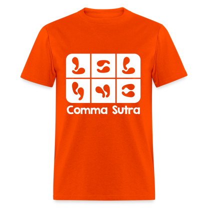 Comma Sutra T-Shirt - orange