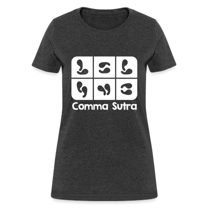 Comma Sutra Women's T-Shirt - heather black