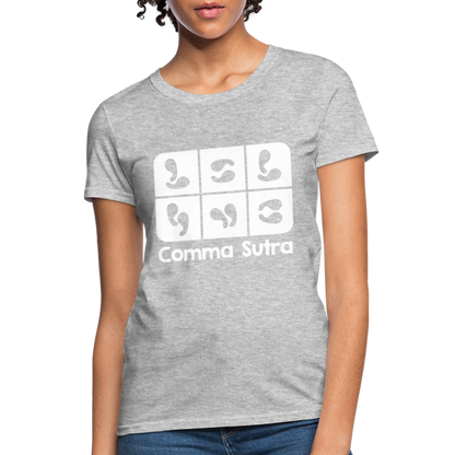 Comma Sutra Women's T-Shirt - heather gray