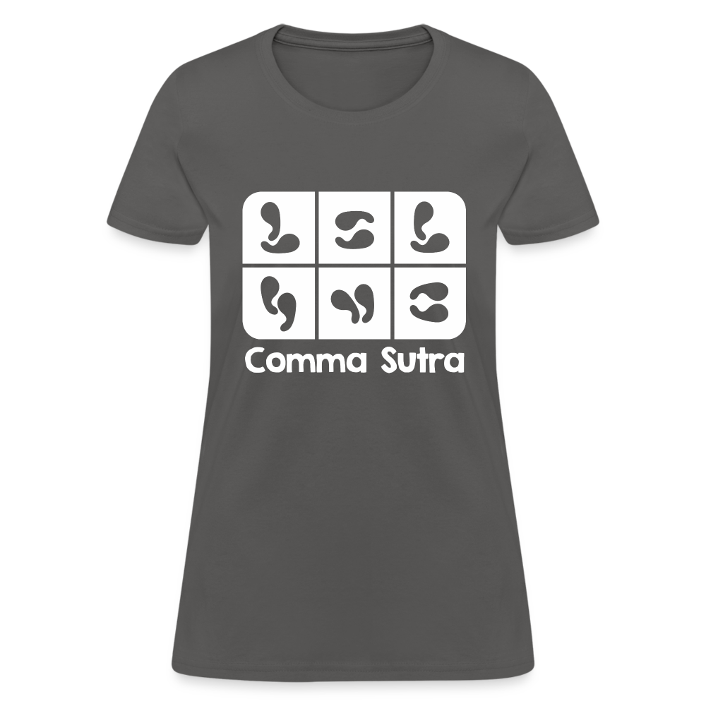 Comma Sutra Women's T-Shirt - charcoal