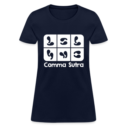 Comma Sutra Women's T-Shirt - navy