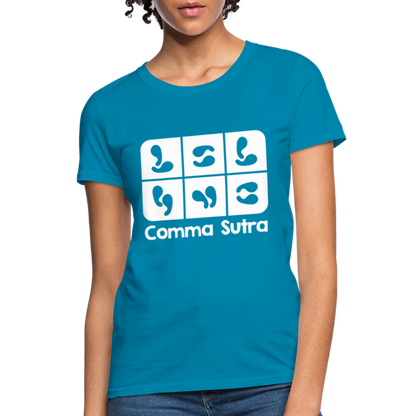 Comma Sutra Women's T-Shirt - turquoise