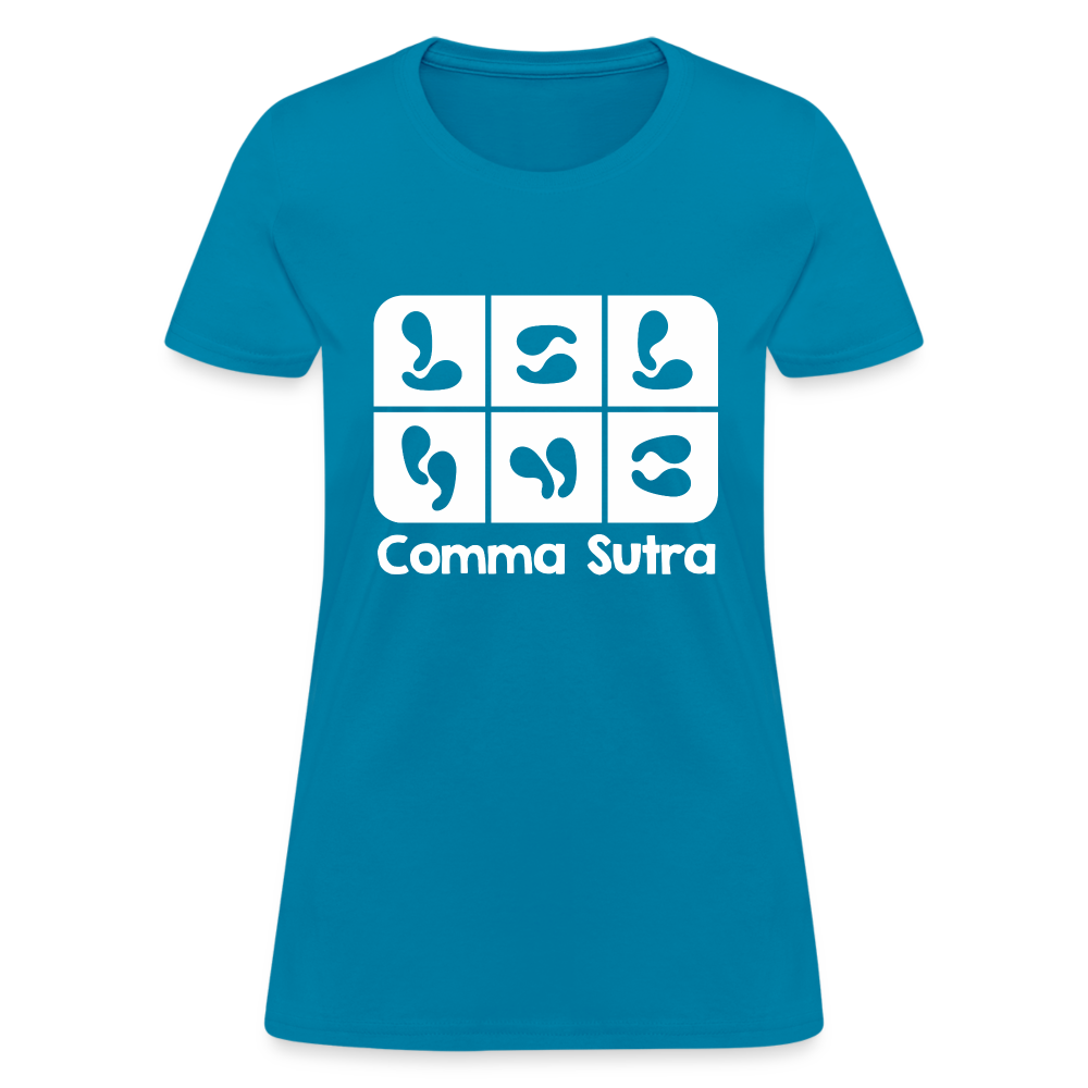 Comma Sutra Women's T-Shirt - turquoise