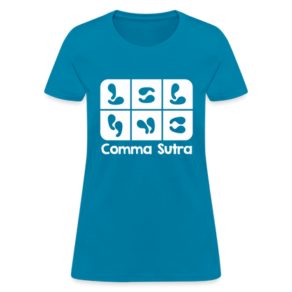 Comma Sutra Women's T-Shirt - turquoise