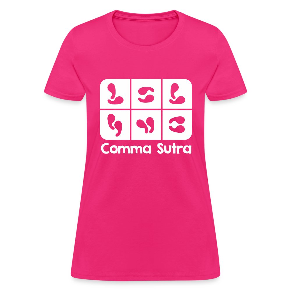 Comma Sutra Women's T-Shirt - fuchsia
