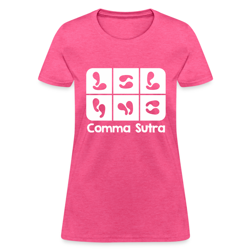 Comma Sutra Women's T-Shirt - heather pink
