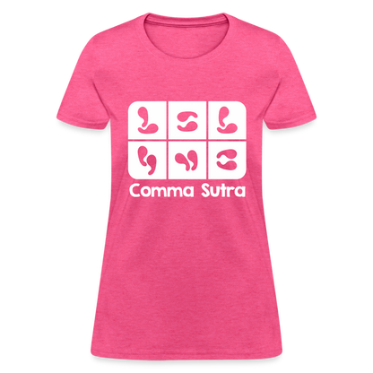 Comma Sutra Women's T-Shirt - heather pink