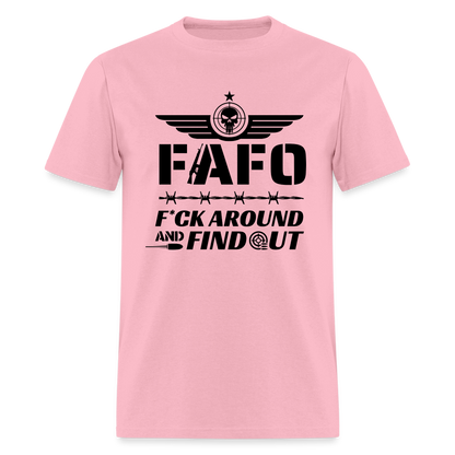FAFO T-Shirt (F*ck Around And Find Out) - pink