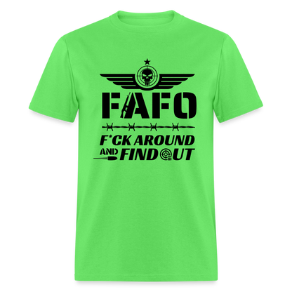 FAFO T-Shirt (F*ck Around And Find Out) - kiwi