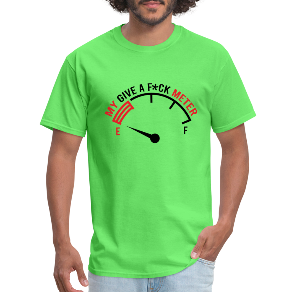 My Give A F*ck Meter T-Shirt - kiwi