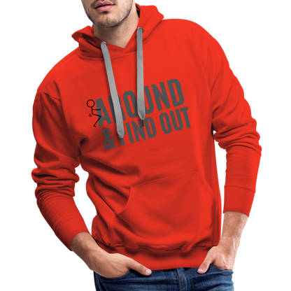 F Around and Find Out Men’s Premium Hoodie - red