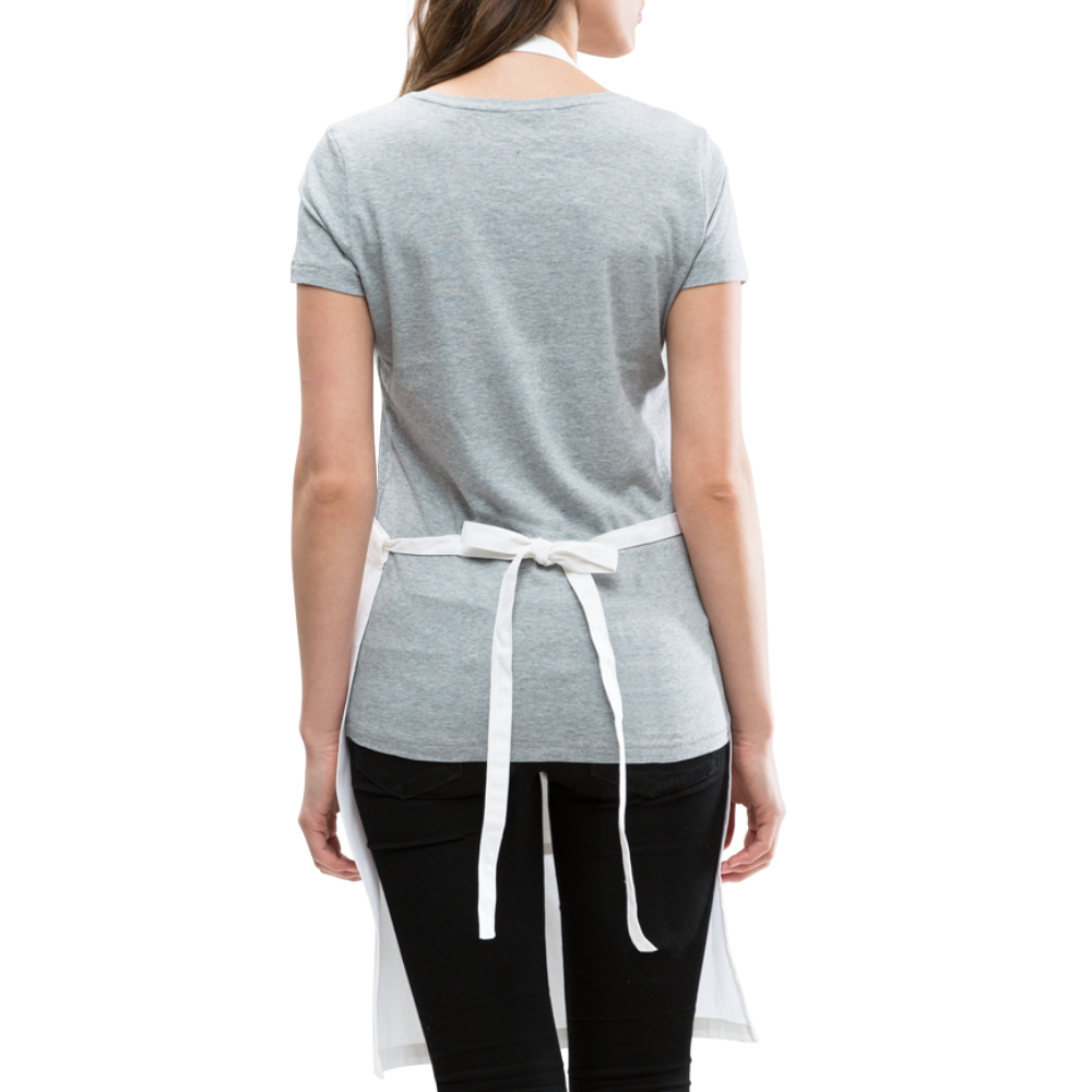 F Around and Find Out Adjustable Apron - white