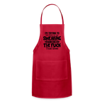 I'm Trying To Cut Down On My Swearing Adjustable Apron