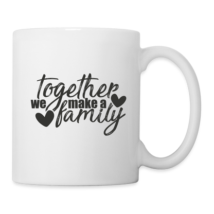 Family Coffee Mug (Personalize with Image) - white
