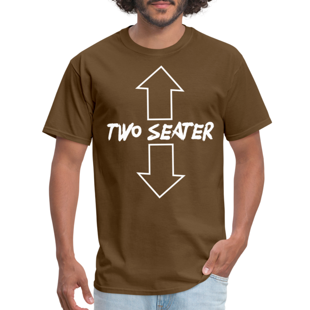 Two Seater T-Shirt - brown