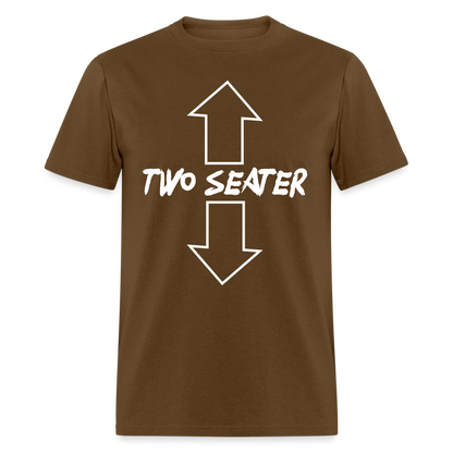 Two Seater T-Shirt - brown