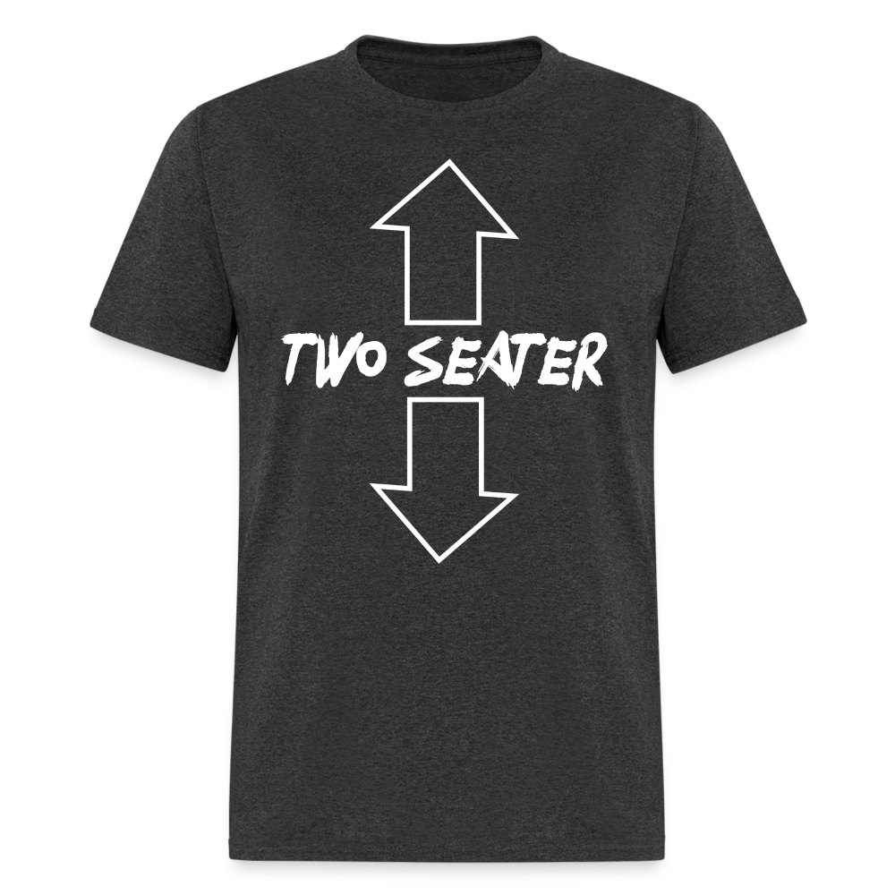 Two Seater T-Shirt - heather black