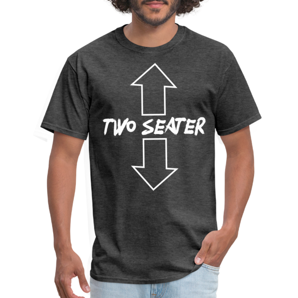 Two Seater T-Shirt - heather black