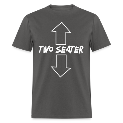 Two Seater T-Shirt - charcoal