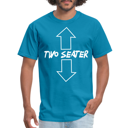 Two Seater T-Shirt - turquoise