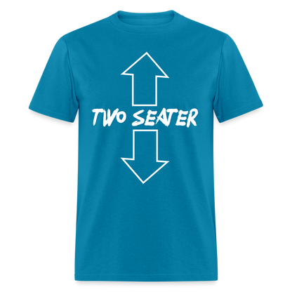 Two Seater T-Shirt - turquoise