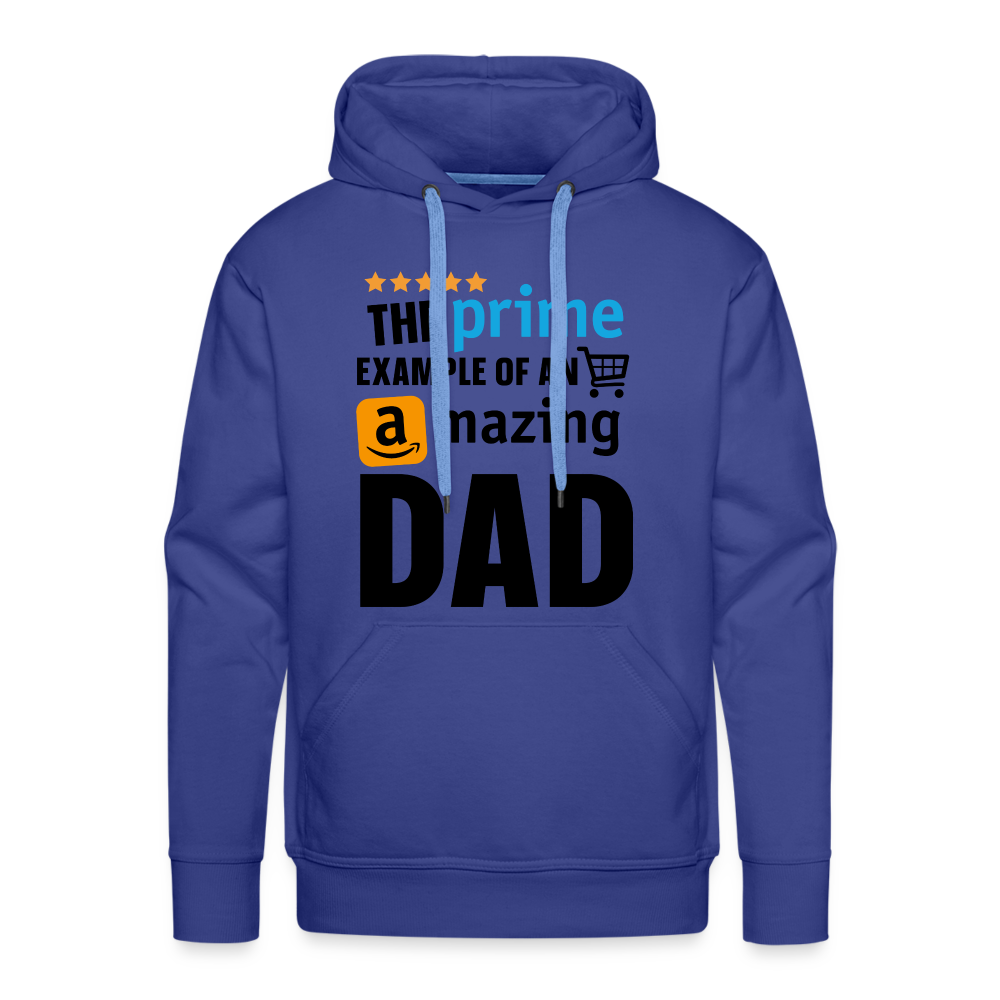 The Prime Example Of An Amazing Dad Men’s Premium Hoodie - royal blue
