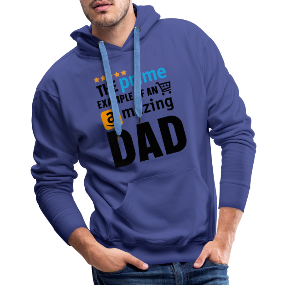 The Prime Example Of An Amazing Dad Men’s Premium Hoodie - royal blue