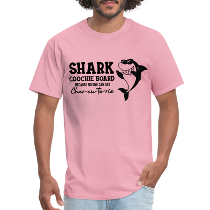 Shark Coochie Board T-Shirt (Charcuterie) - pink