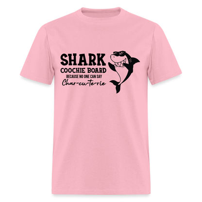 Shark Coochie Board T-Shirt (Charcuterie) - pink