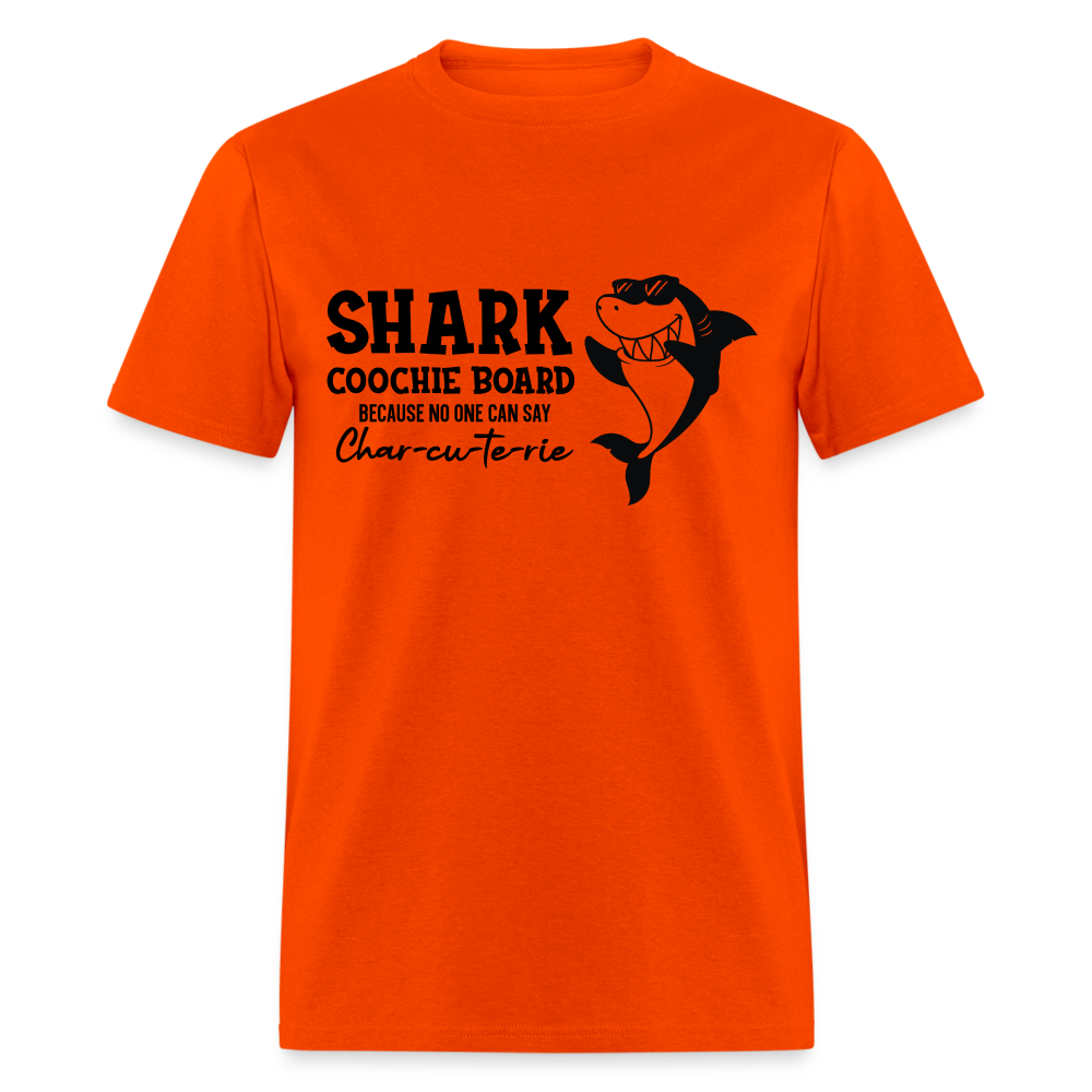 Shark Coochie Board T-Shirt (Charcuterie) - orange
