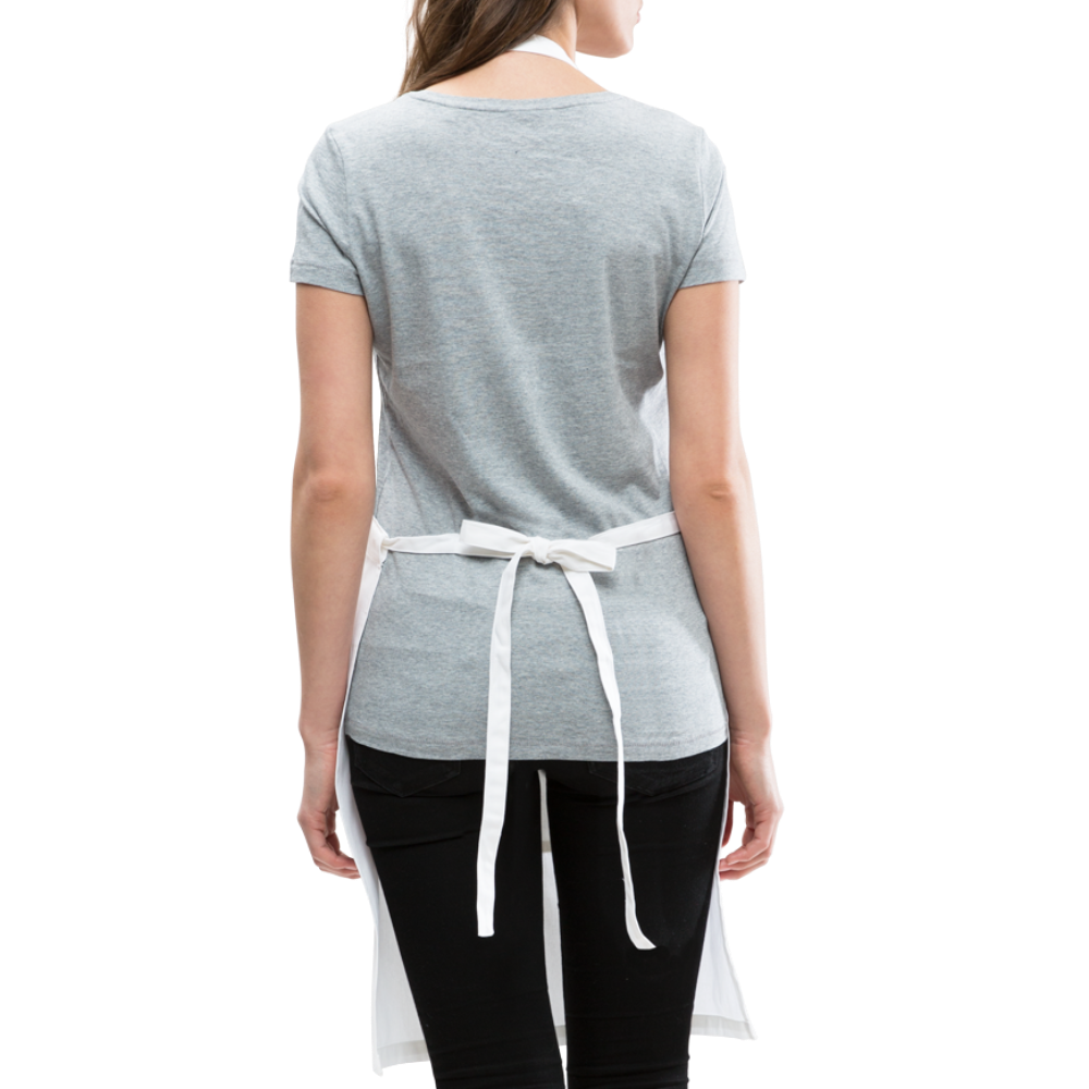 This is How I Fight My Battles Adjustable Apron (2 Chronicles 20:15) - white