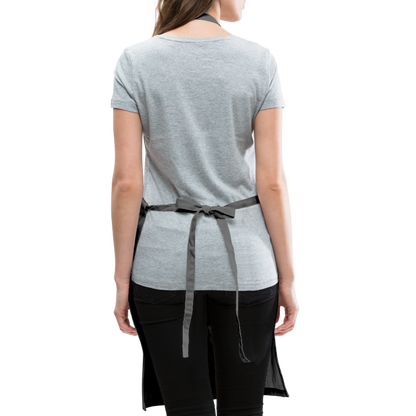 In My Next Life I Want To Be The Karma Fairy Adjustable Apron - charcoal