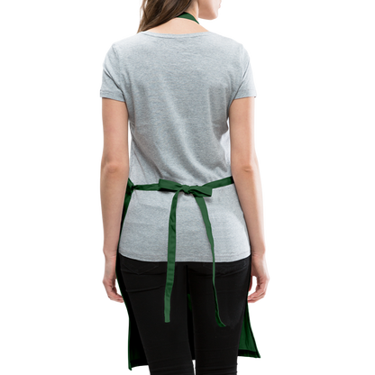 In My Next Life I Want To Be The Karma Fairy Adjustable Apron - forest green