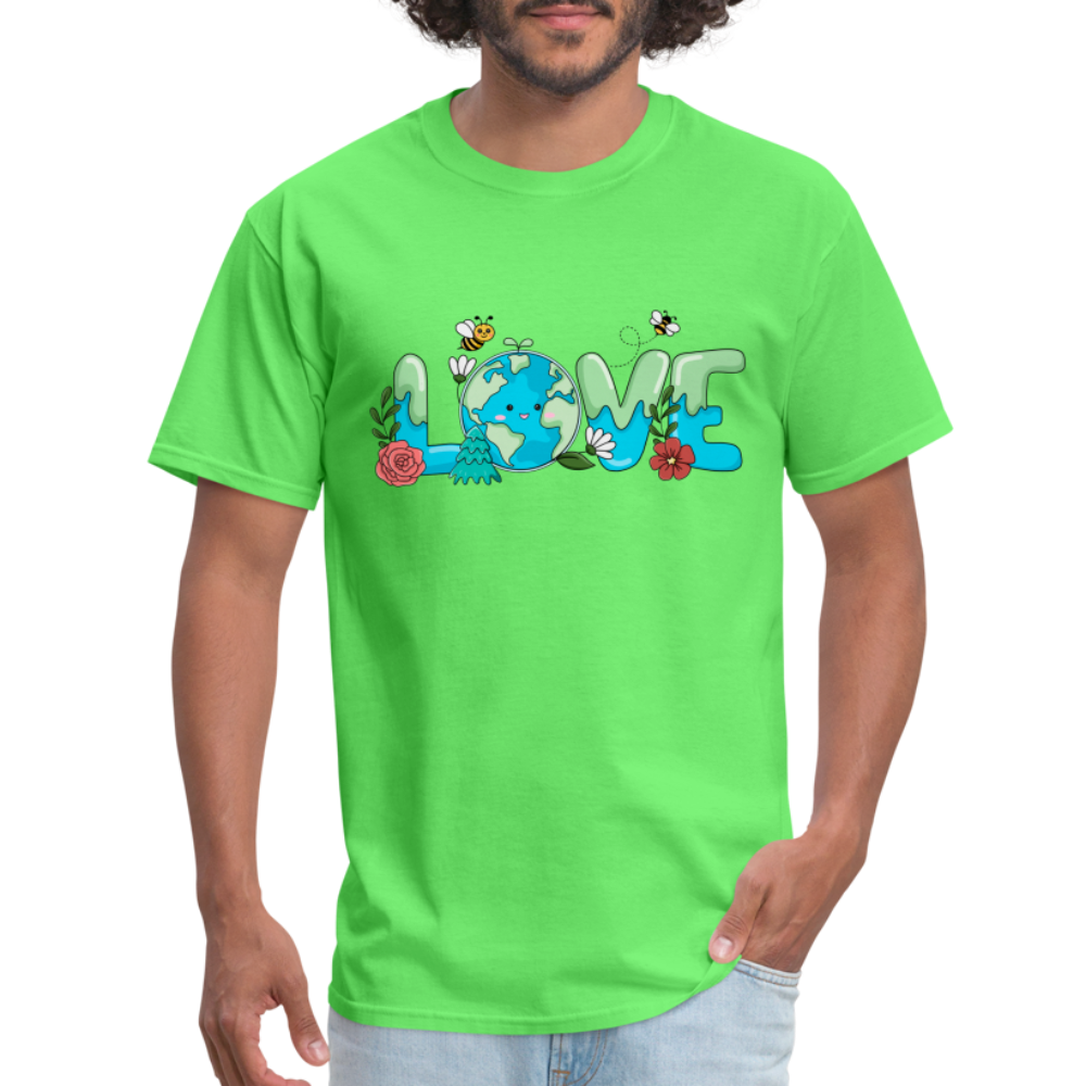Nature's LOVE Celebration T-Shirt (Earth Day) - kiwi