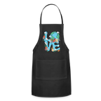 Floral LOVE Earth Day Adjustable Apron