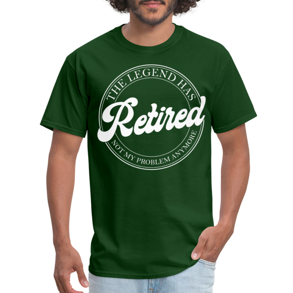 The Legend Has Retired T-Shirt - forest green