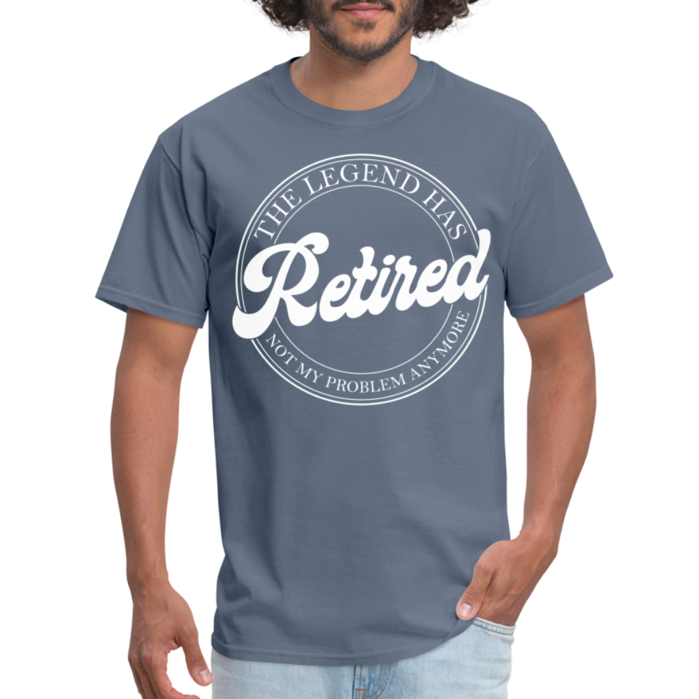 The Legend Has Retired T-Shirt - denim