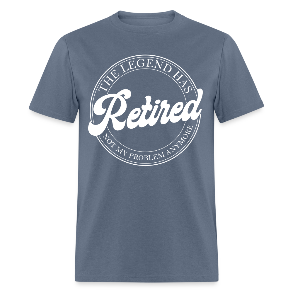 The Legend Has Retired T-Shirt - denim
