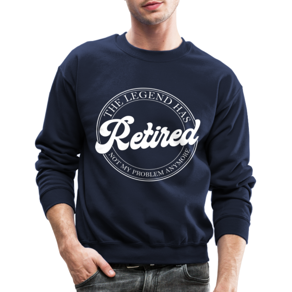 The Legend Has Retired Sweatshirt - navy