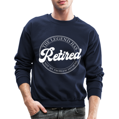 The Legend Has Retired Sweatshirt - navy