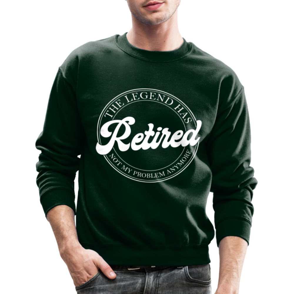 The Legend Has Retired Sweatshirt - forest green