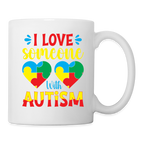 I Love Someone With Autism Coffee Mug