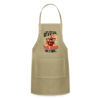 I May Look Calm But In My Head... funny Crazy Chicken Adjustable Apron