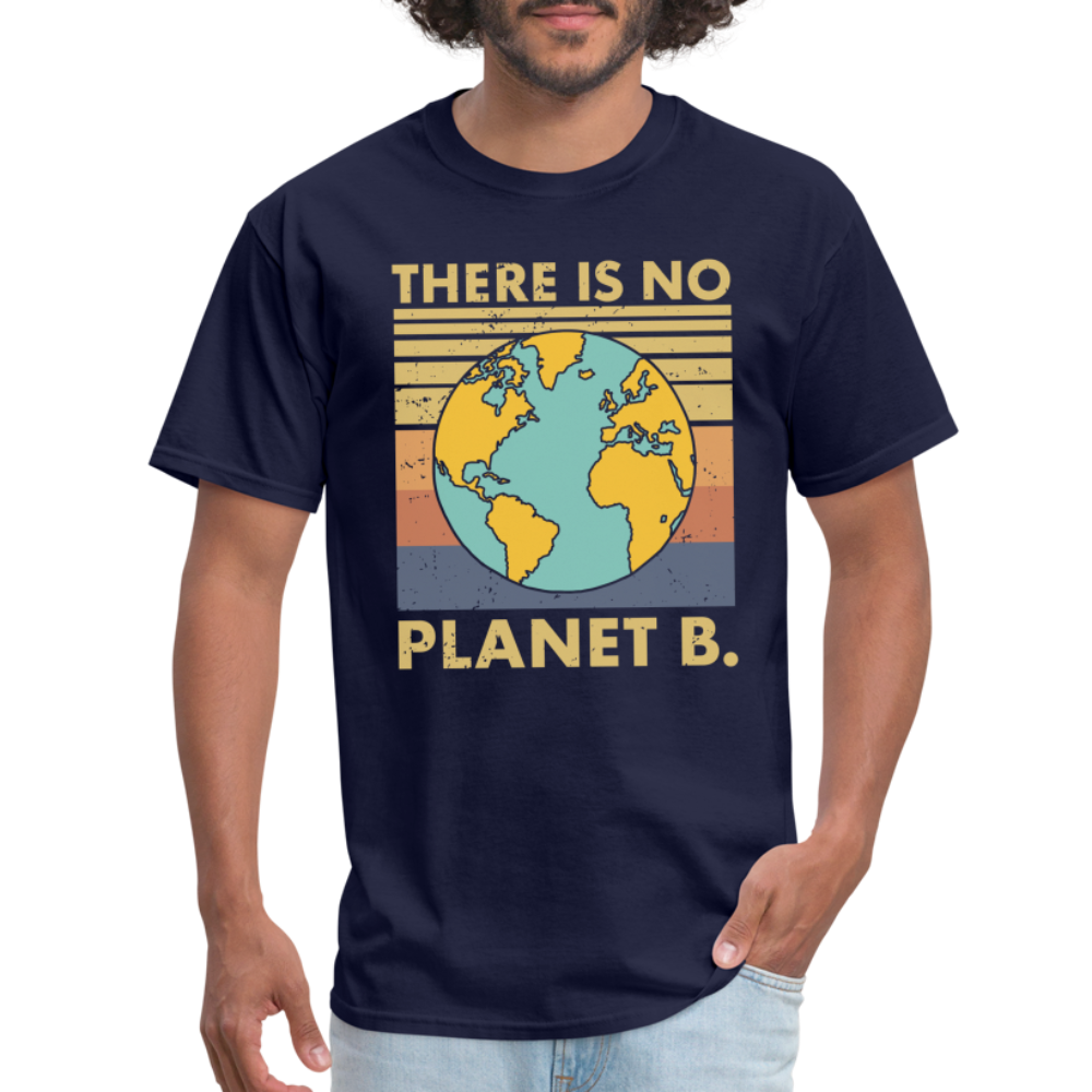 There Is No Planet B T-Shirt - navy