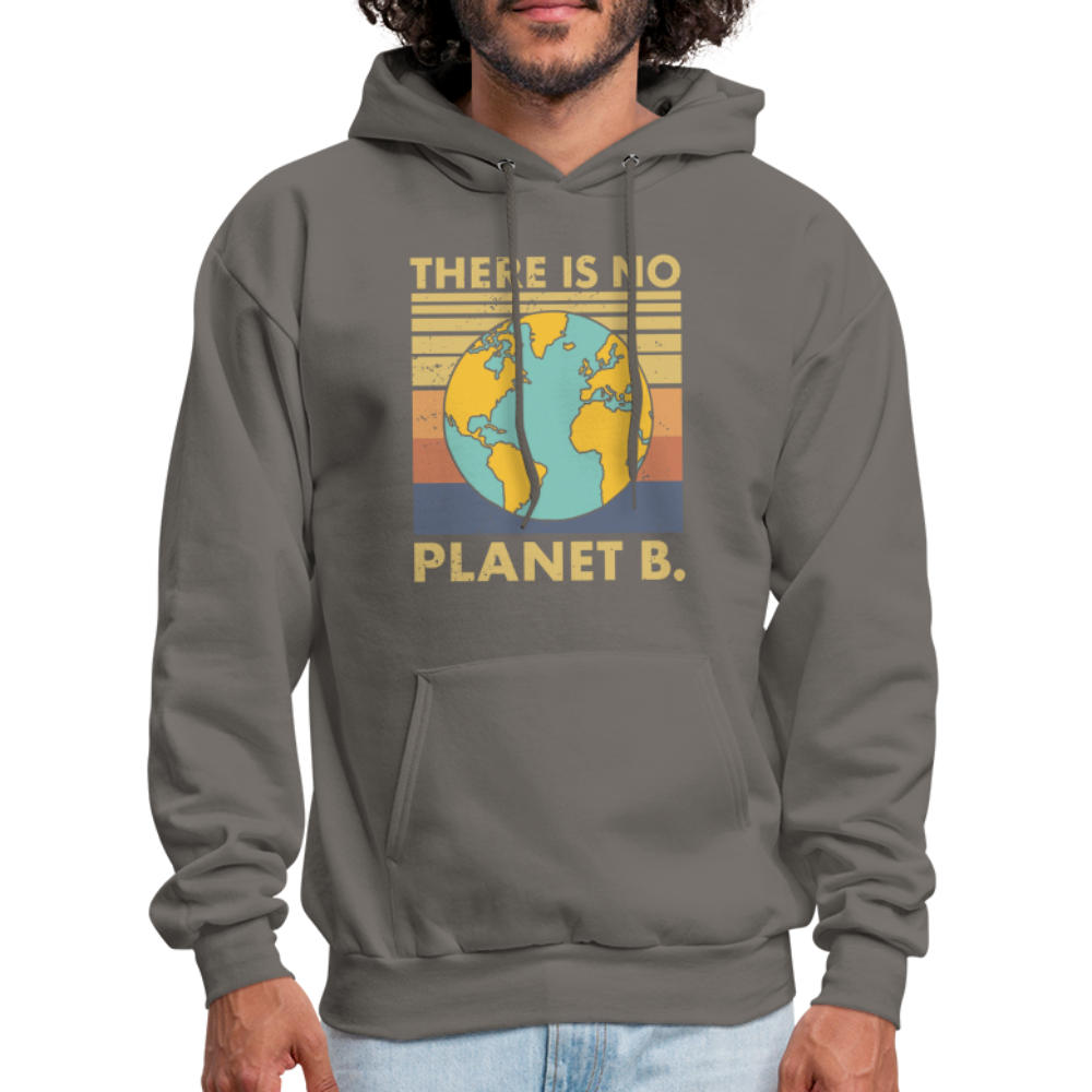 There Is No Planet B Hoodie - asphalt gray