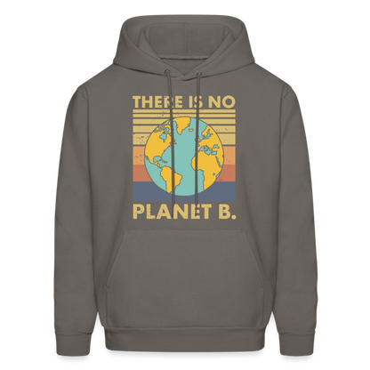 There Is No Planet B Hoodie - asphalt gray