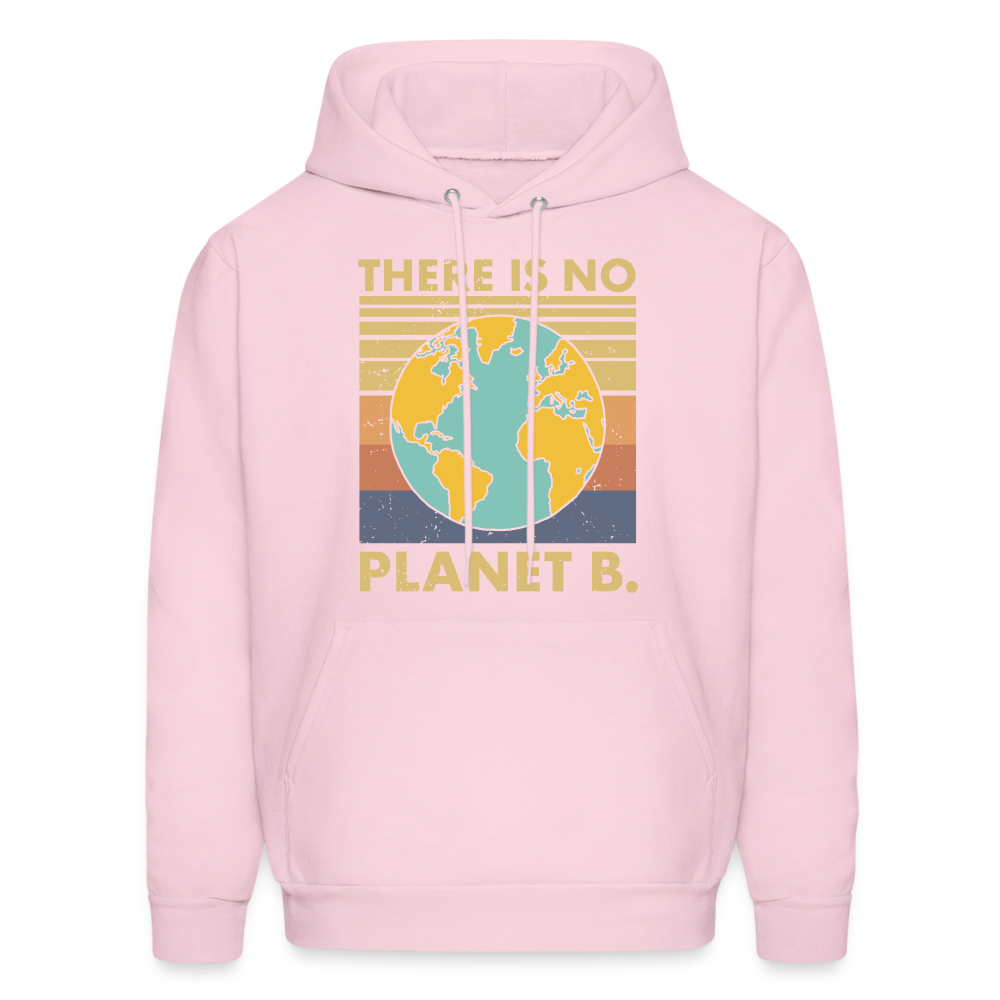 There Is No Planet B Hoodie - pale pink