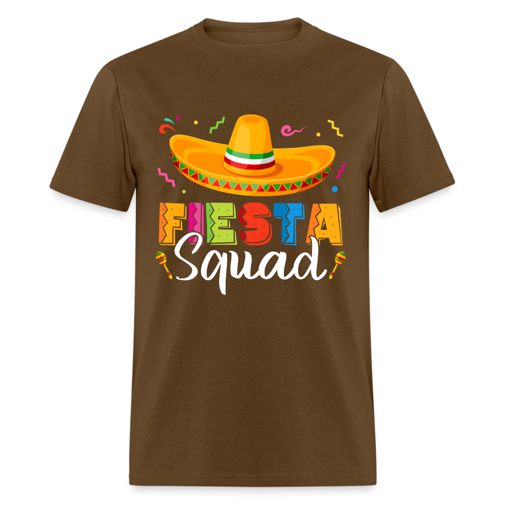 Cinco De Mayo Fiesta Squad T-Shirt - brown
